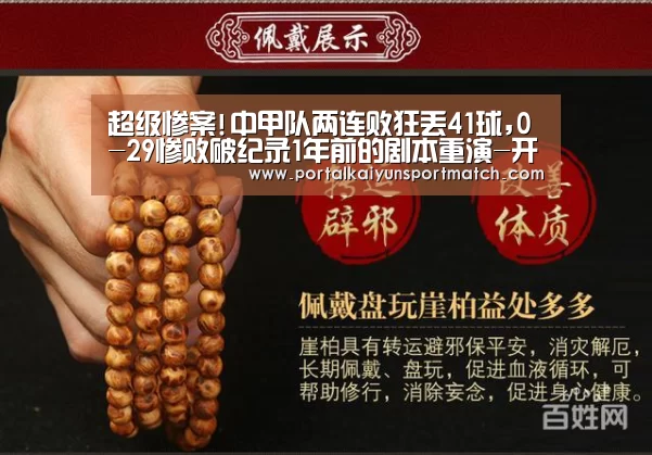 超级惨案!中甲队两连败狂丢41球,0-29惨败破纪录1年前的剧本重演-开云官方网站(图1) 开云体育官方入口